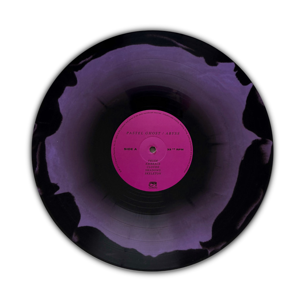 VV Exclusive: Abyss- Pastel Ghost Black and Purple Smash Vinyl LP